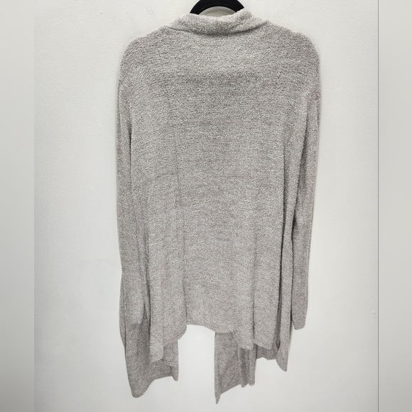 Barefoot Dreams Bamboo Chic Lite Cardigan Womens 3X Light Gray - Picture 2 of 5